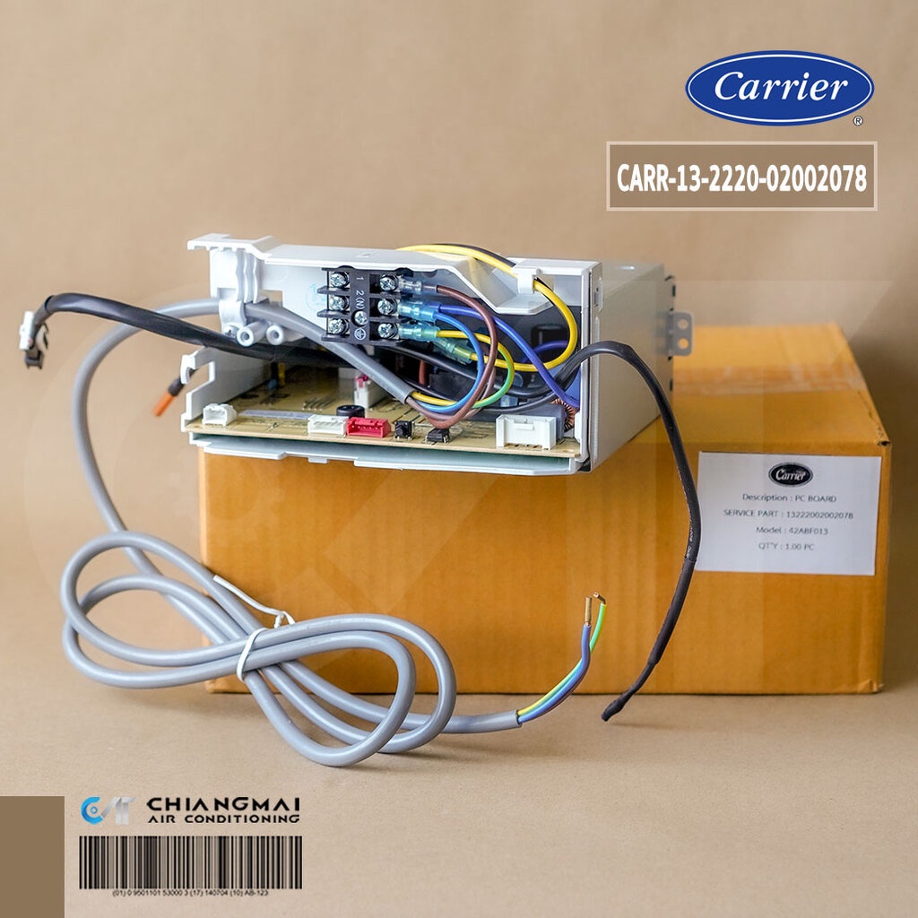 13222002002078 แผงวงจรแอร์ Carrier แผงบอร์ดแอร์แคเรียร์ แผงบอร์ดคอยล์เย็น รุ่น 42ABF013 อะไหล่แอร์ ข