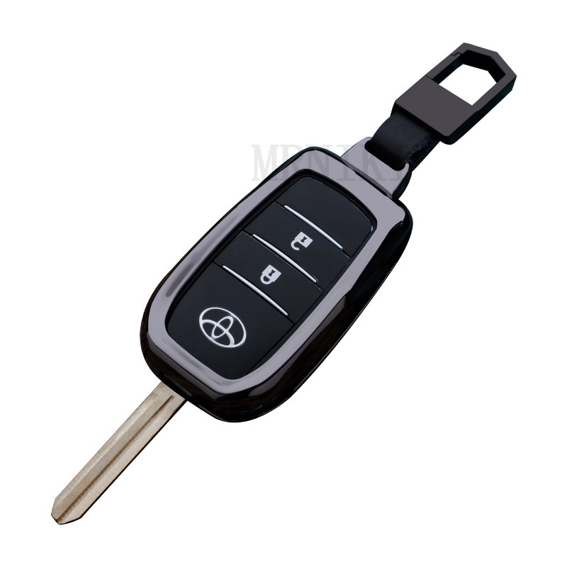 เคสกุญแจรีโมทรถยนต์ แบบพับได้ สําหรับ TPU แบบพับได้ สําหรับ Clone Key Case Toyota Isuzu avanza Innova Fortuner Hilux RAV4 Camry Hiac Corolla Prado Vios Yaris Camry Cruiser
