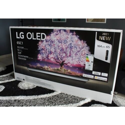 New LG OLED65C1 65 inch Class 4K Smart OLED TV w/AI ThinQ OLED65C1PUB