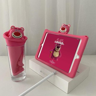 เคสแท็บเล็ต ซิลิโคน ป้องกันรอย ลายน่ารัก สําหรับ Ipad 2020 8 mini5 6 3 Air2 pro11 Mini 4