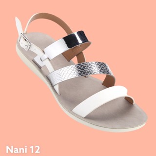 Nani12/13/14 Stylish Summer Bling Cross Ankle Strap PU Ladies