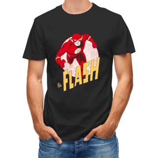 เสื้อยืดสีดำเท่ๆ Flash pure Cotton Unisex Summer Anime Tshirt เสื้อยืด oversize เกาหลี