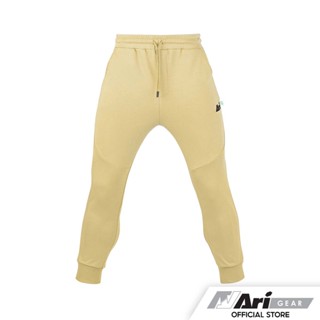 ARI EZY JOGGER PANTS - SAND/DARK GREY/BLACK กางเกงจ็อกเกอร์ อาริ อีซี่ สีน้ำตาลอ่อน