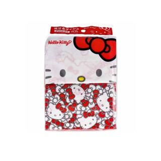 hello kitty pocket tissue ทิชชู่พกพา ละลายน้ำ ทิ้งลงโถส้วมได้ (มี6ชิ้นในห่อ) ขาว แดง