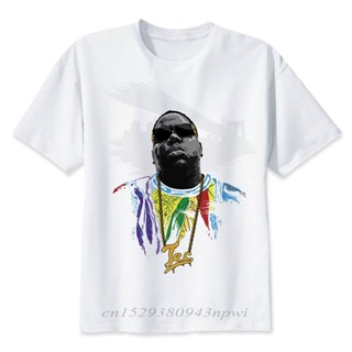 เสื้อยืด oversize Biggie t gömlek erkek baskılı t-shirt moda baskılı tişörtler erkek O yaka Tees yüksek sokak Vaporwave