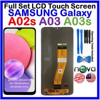 Orl NGS ชุดหน้าจอสัมผัส LCD เต็มจอ สําหรับ SAMSUNG Galaxy A02s SAMSUNG Galaxy A03 SAMSUNG Galaxy A03s