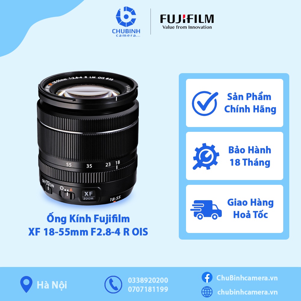 เลนส ์ Fujifilm | Fujinon XF 18-55mm F 2.8-4 | ของแท ้