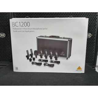 ชุดไมค์กลอง 7 ชิ้น Behringer BC1200 (ของแท้ประกันศูนย์ไทย) แถม ขาจับ และกระเป๋า