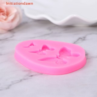 [Initiationdawn] Butterfly Mold Silicone Baking Accessories 3D DIY Sugar Craft Fondant Cake Decor