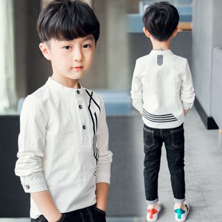 Baju budak perempuan murahboy เสื้อยืดแขนยาว แฟชั่นฤดูใบไม้ผลิ และฤดูใบไม้ร่วง สําหรับเด็กผู้ชาย 2020