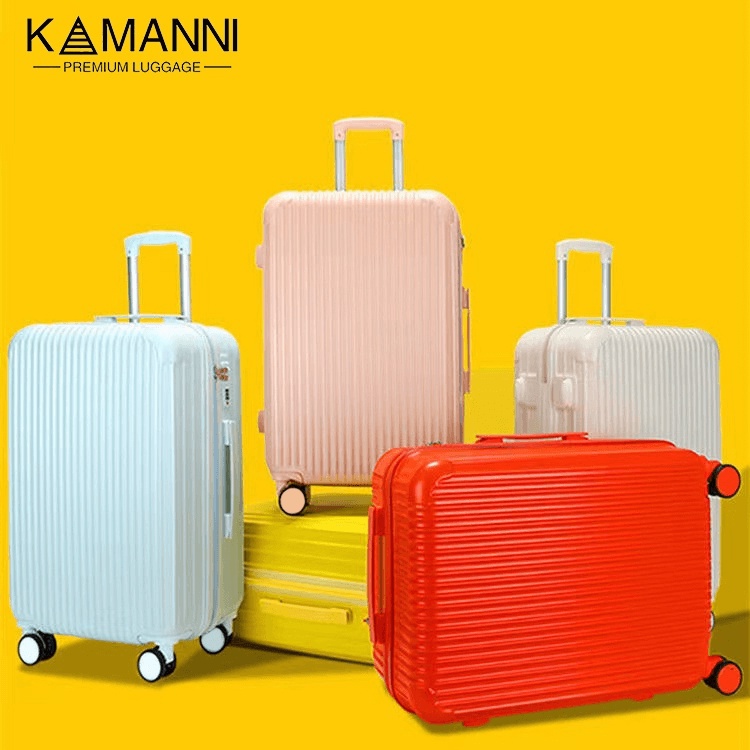 KAMANNI  พร้อมส่งในไทย✔️ถูก​ที่สุด✔️ กระเป๋าเดินทางแบบซิป 20นิ้ว 24นิ้ว เบา