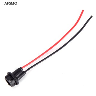 [AFSMO] ขายดี ขั้วต่อหลอดไฟ T10 W5W ยางนิ่ม สําหรับรถยนต์ รถบรรทุก เรือ