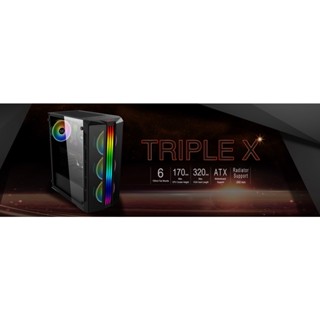 CASE XIGMATEK TRIPLE X Black