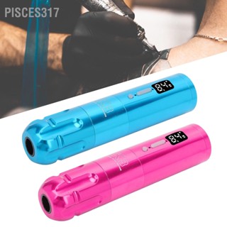 Pisces317 Wireless Rotary Tattoo Pen Adjustable Liner Shader 1900mAh Batteries RCA Coreless Motor Machine