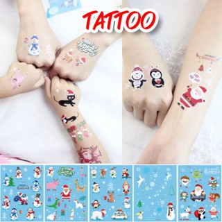 Tattoo Christmas สติ๊กทูคริสต์มาส แทททู #B