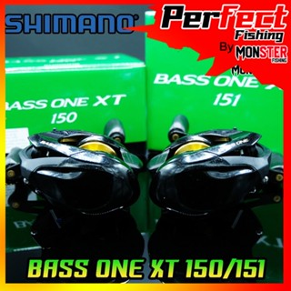 รอกตกปลา รอกหยดน้ำชิมาโน่ SHIMANO BASS ONE XT 150/151 หมุนขวา/หมุนซ้าย (รอบ 7.2:1)