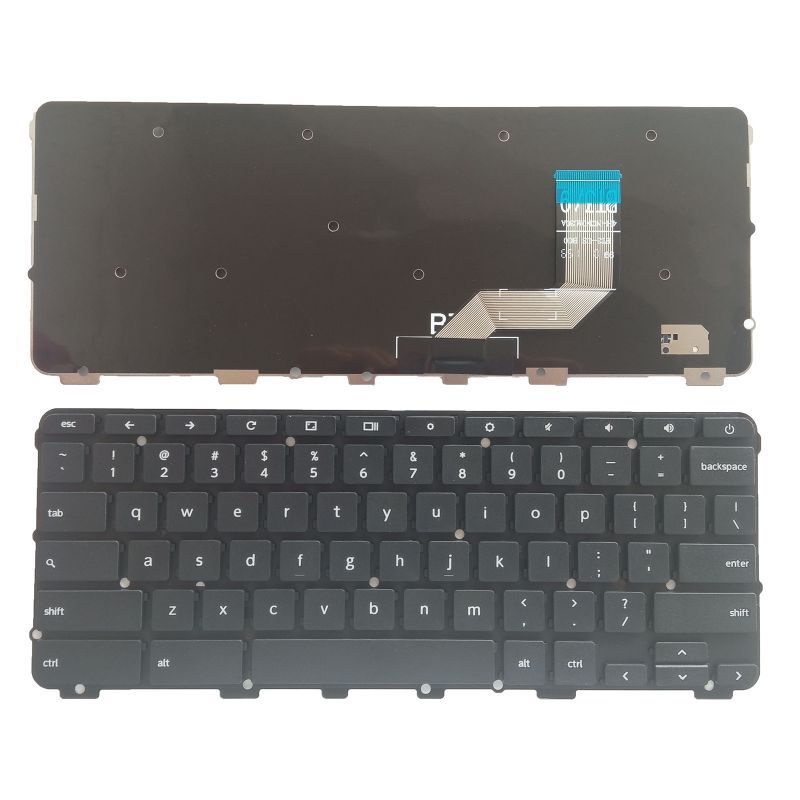 แป้นพิมพ์แล็ปท็อปภาษาอังกฤษสําหรับ Lenovo 500E Chromebook 100E N24 N3350 (Win8) N24 yoga-US SN20Q399