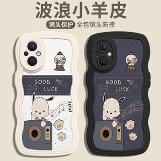 เคสโทรศัพท์มือถือ ลายการ์ตูนคลื่น พร้อมตัวป้องกันกล้อง สําหรับ OPPO Reno 7Z 5G Reno 8Z 5G