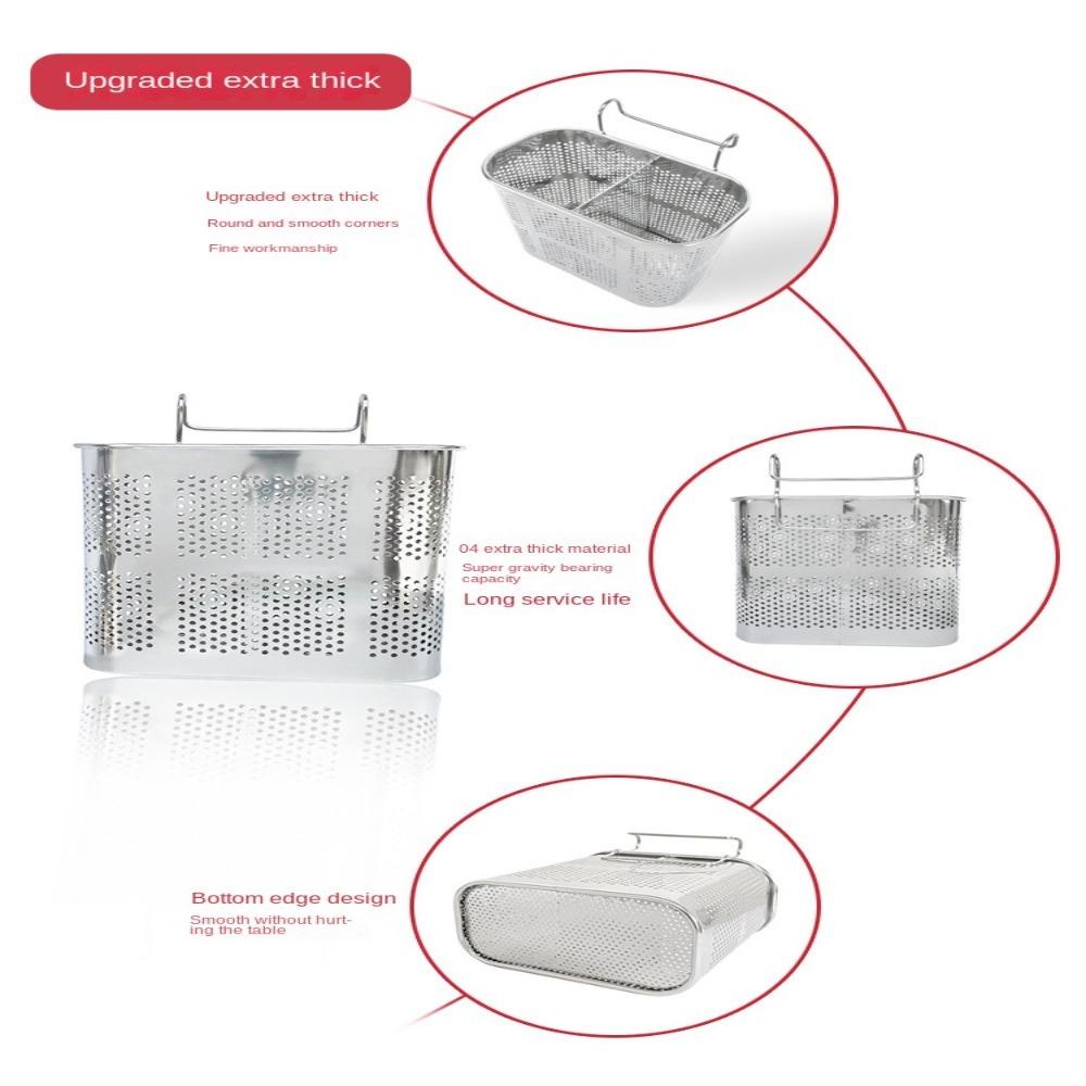 ซูม ตะเกียบช้อนส้อมที่ใส่ช้อนแบบแขวนพร้อมตะขออุปกรณ์ครัวชั้นวางเครื่องครัวออแกไนเซอร์ - รูปที่ 4