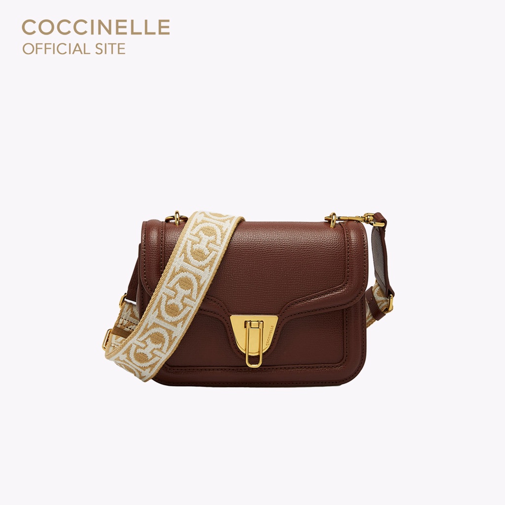 Shopee Thailand - COCCINELLE Crossbody bag MARVIN TWIST SPECIAL EDITION 150401 CARRUBA Women’s shoulder bag
