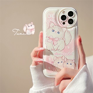 สำหรับ Casing Vivo V23e V21e V21 V23 Pro T1 T1x Y21 Y21s Y33s Y33T Y21T Y15A Y15S Y01 Y01A Y12A Y12s Y20 Y20i Y20s Y20sG Y17 Y12 Y15 Y11 Y19 Y50 Y30 Y30i Y51 Y31 Y1s Y91C Y91i S1 Graffiti Air Pink Kitten Phone Case Dust Resistant Clear Soft TPU Phone Case