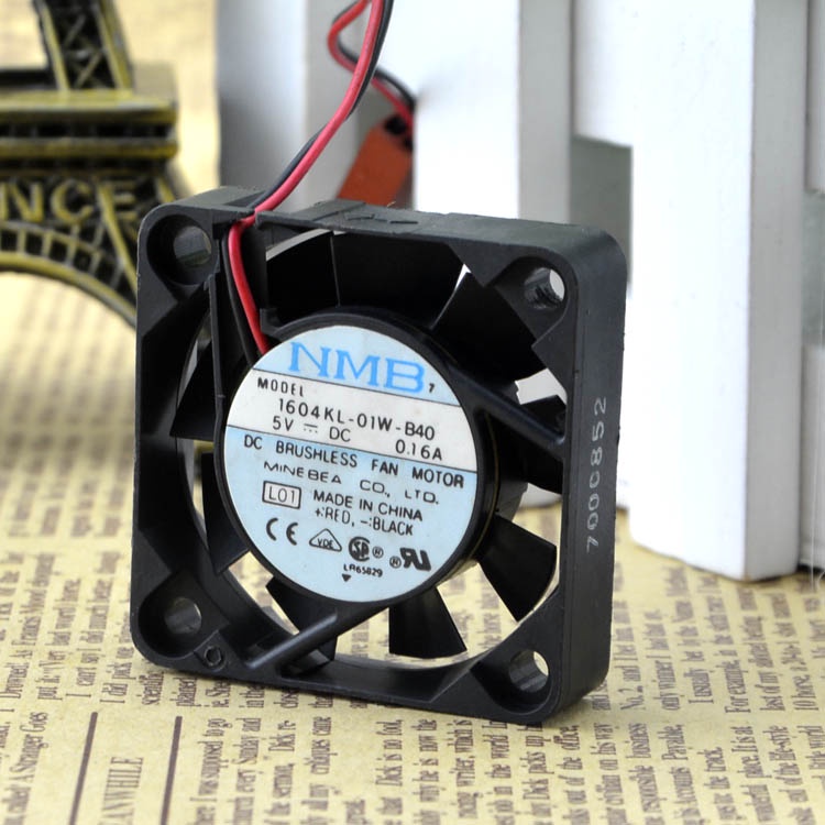 HY ORIGINAL 4010 4CM 4 CM 5V BALL FAN 1604KL-01W-B40