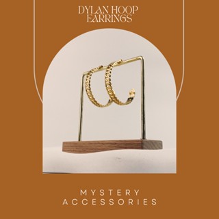 MA641: Dylan Hoop 18k Earrings | Mystery Accessories