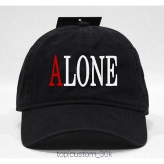 Alone หมวกเบสบอล คุณภาพสูง