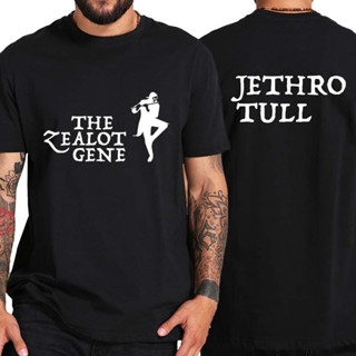 เสื้อผ้าผชZealot Gene เสื้อยืดแขนสั้นลําลอง ผ้าฝ้าย 100% พิมพ์ลายวงร็อค Jethro Tull สไตล์วินเทจ สําหรับผู้ชาย 2022S-5XL