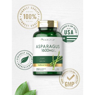 Carlyle Asparagus 1600 mg Capsules | 250 Count