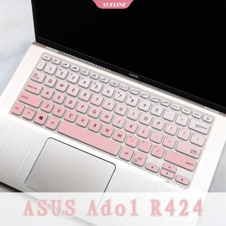 ฟิล์มติดแป้นพิมพ์โน้ตบุ๊ก สําหรับ ASUS Adol R424 Y4200 V4000 Y406U R424 X420UA X409 X412 ครอบคลุมเต็มรูปแบบ 14 [ZXL]