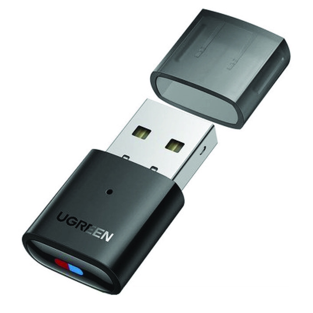 UGREEN รุ่น 80889 USB Bluetooth 5.0 รับ-ส่งสัญญาณ Bluetoothสําหรับหูฟัง, เม้า, คีบอร์ด ไร้สาย *รองรับเฉพาะ PC, Notebook