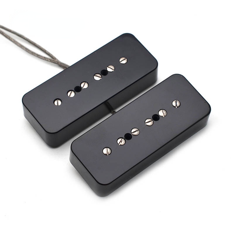 HS-1PCS Vintage Alnico 5 Soapbar P 90 P90 Guitar Pickup Neck หรือ Bridge Pickup Guitar Accessories, 