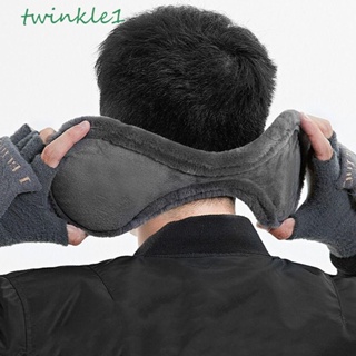 Twinkle1 ที่ปิดหูกันหนาว ผ้ากํามะหยี่ขนนิ่ม สีพื้น ให้ความอบอุ่น ใส่สบาย เหมาะกับฤดูหนาว สําหรับเล่นสกี ผู้ใหญ่