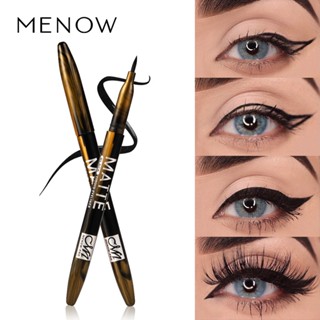 ขายปลีก ขายส่ง MENOW อายไลเนอร์ เนื้อแมตต์ สีดํา ลิควิด บํารุงขนตา ความงาม สุขภาพ เครื่องสําอาง แต่งหน้า 1g-E431