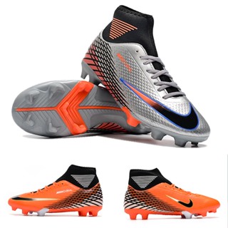 24H shipping！！！รองเท้าสตัส Nike mercurial รองเท้าฟุดบอล รองเท้าฟุตซอลหุ้มข้อ รองเท้าสตั๊ด 40-44 FG Soccer Shoes