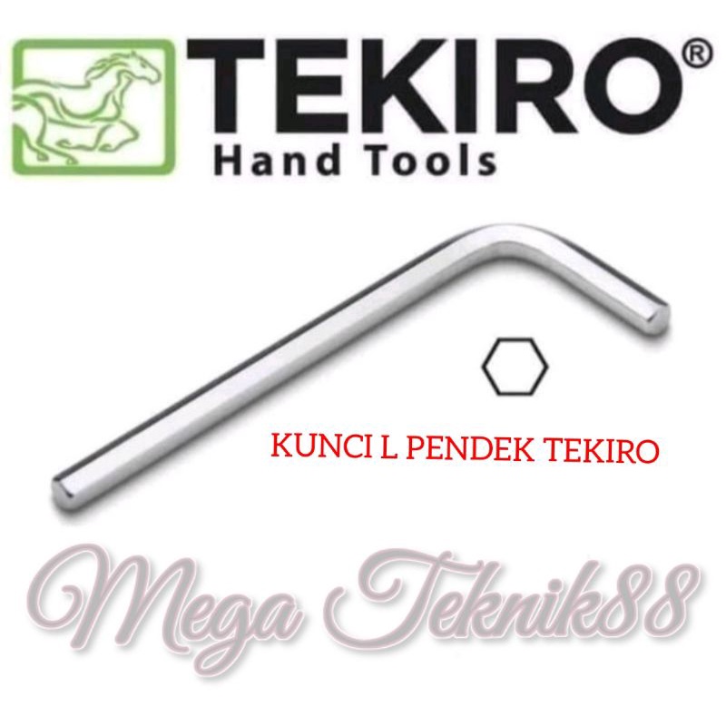 TEKIRO 4MM SHORT HEX KEY / TEKIRO 4MM SHORT HEX KEY