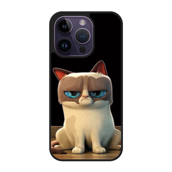 เคสสั่งทํา iPhone 14 Pro Max Plus Series Grumpy Cat Animal E1180