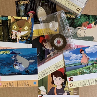 พร้อมส่ง✅ Cassette Tape ปกเทปคลาสเซ็ตลาย Studio Ghibli แท้