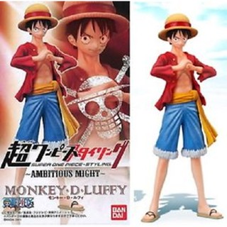 Luffy ของแท้ JP แมวทอง - Super Styling Bandai [โมเดลวันพีช]