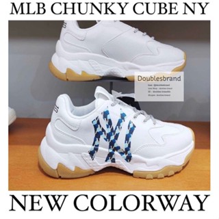 (พร้อมส่ง) สินค้ามาใหม่✨MLB Bigball Chunky Cube NY