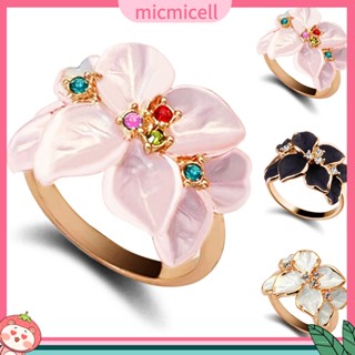 (micmicell) เครื่องประดับแฟชั่นสตรีลายดอกไม้