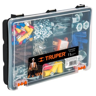 TRUPER 10035 ถาดใส่อุปกรณ์ช่าง 11 ช่อง ขนาด 15x23x3.8 cm. (ORG-11) (กล่อง 6 ชิ้น)