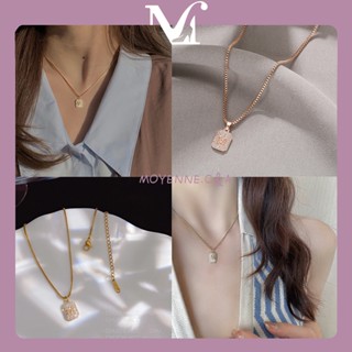 สร้อยคอ M สร้อยคอ Temperament Clavicle Chain สร้อยคอผู้หญิงเกาหลี Fashion Womens Jewelry