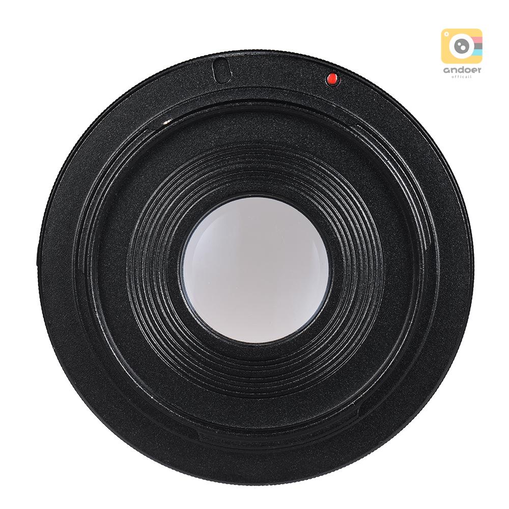 FD-EOS Lens Mount Adapter Camera Lens Adapter Ring with Optical Glass Focus Infinity FD Lens to EOS EF Mount Body for  450D 50D 5D 5D2 500D 550D 600D 650D 6D 70D 700D