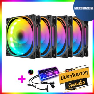 ชุดเซตพัดลม ระบายความร้อน เคส RGB Xuanyue x4+สายไฟ สินค้าใหม่ ราคาสุดคุ้ม พร้อมส่ง ส่งเร็ว ประกันไทย CPU2DAY