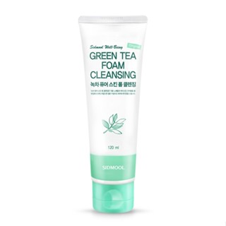 SIDMOOL Green Tea Pure Skin Foam Cleansing 120ml