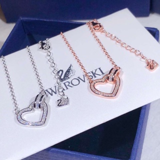 สร้อยคอ Swarovski love link โรแมนติก ของขวัญวันเกิด x413