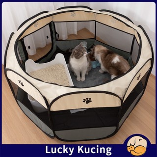 [Ready Stock] Cat Tent Rumah Kucing Cat House Portable Folding Outdoor Travel Pet Tent Dog Tent 猫帐篷 宠物帐篷