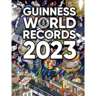 หนังสือภาษาอังกฤษ Guinness World Records 2023 พร้อมส่ง